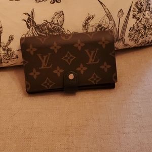 Louis Vuitton canvas wallet